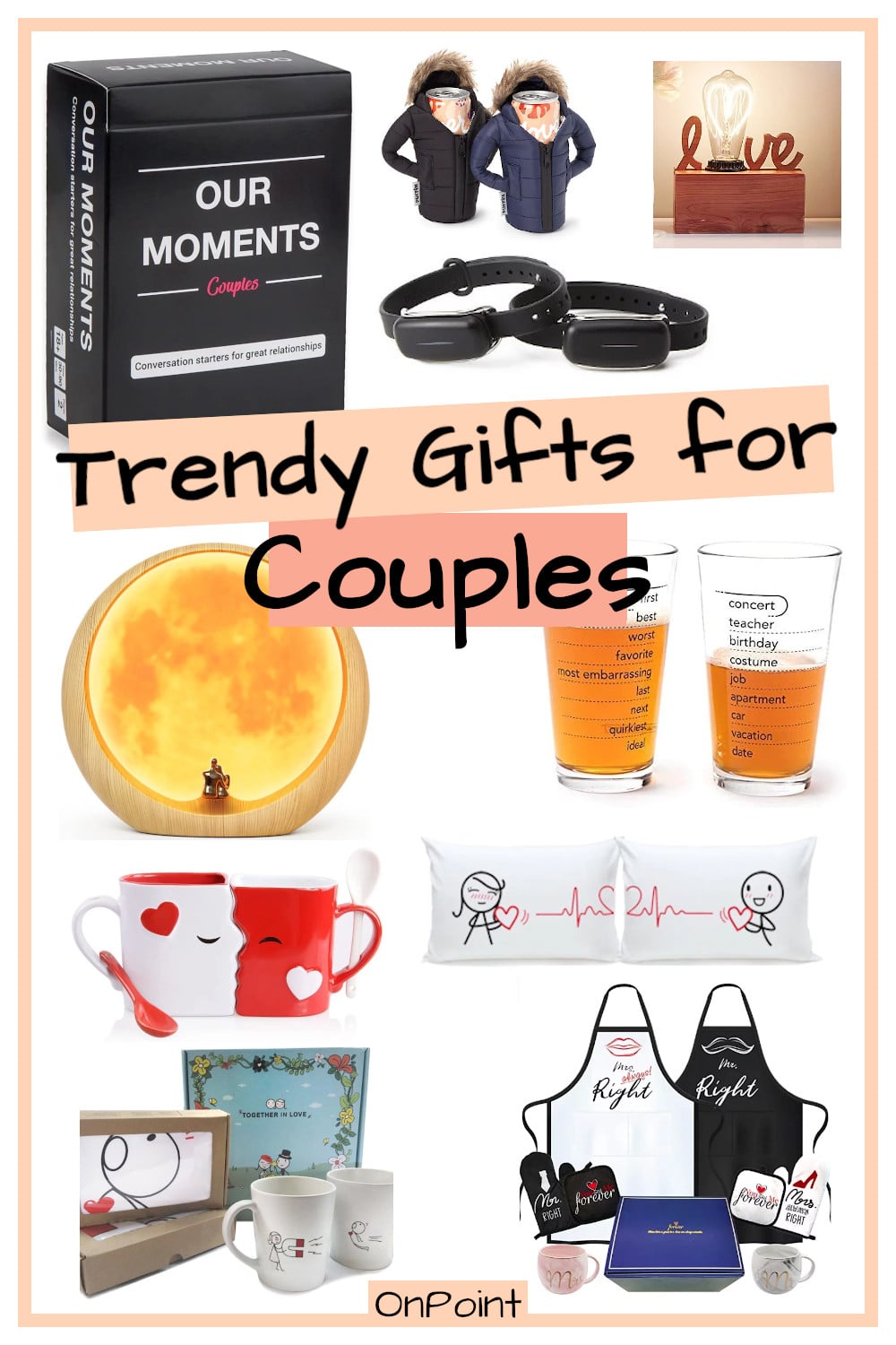 Best Trendy Gifts for Couples OnPoint Gift Ideas