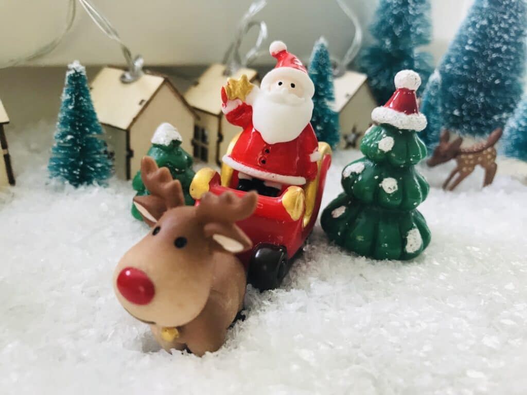 Rudolph with Santa