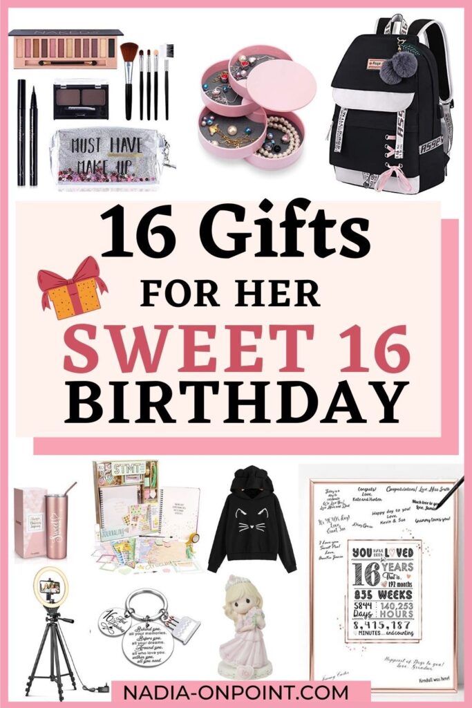 16 Gifts for Her Sweet 16 Birthday: Teen Girls will adore - OnPoint Gift Ideas