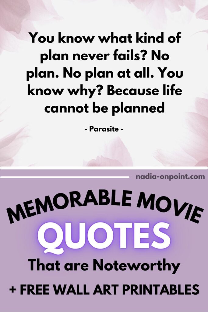 Memorable Movie Quotes