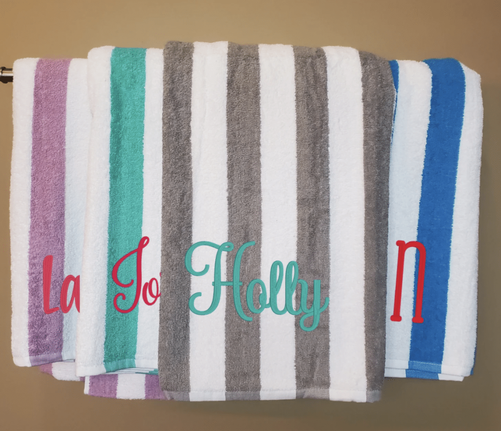 Personalized Towels summer gifts for children