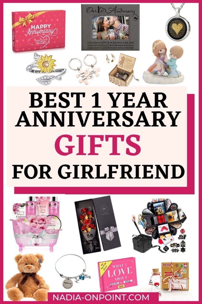 Best One Year Anniversary Gifts for Girlfriend 