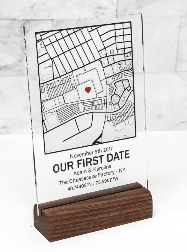 Our first Date anniversary gift for girlfriend