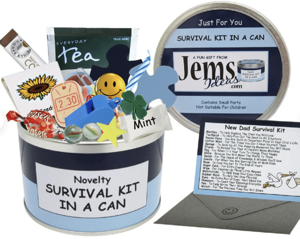 Dad Survival Kit for new dads