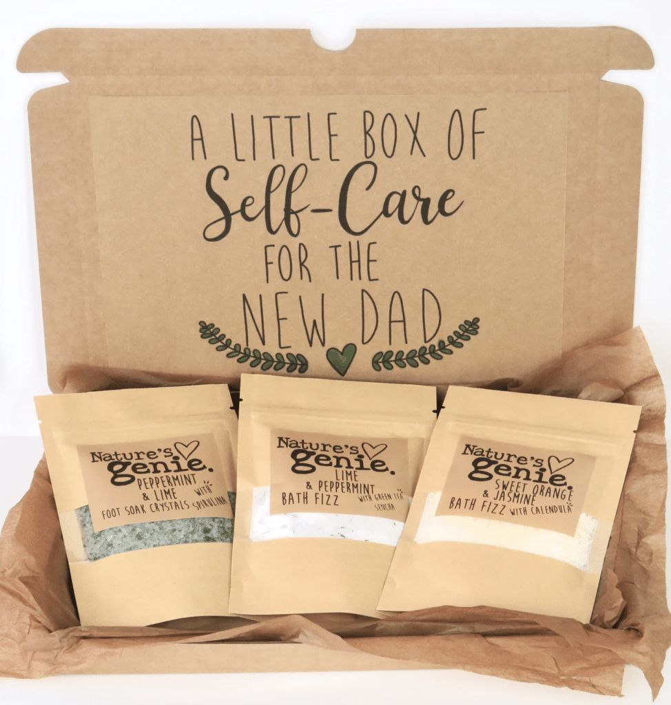 Self Care box for new dad