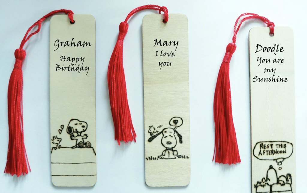 Snoopy bookmark for Snoopy Lovers