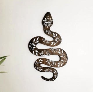 Serpent Wall Decor for Reptile Lovers