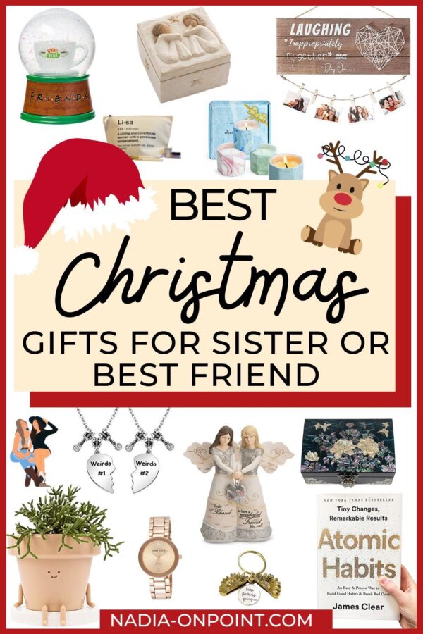 Best Christmas Gifts For Sister Or Bestie OnPoint Gift Ideas   Best Christmas Gifts For Sister Or Best Friend 600x900 