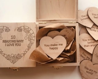 Cute Romantic Box Stocking Stuffers