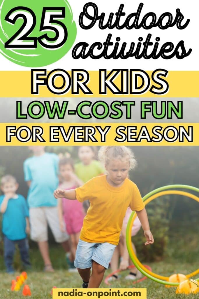 Fun outdoor activities for kids for all seasons 