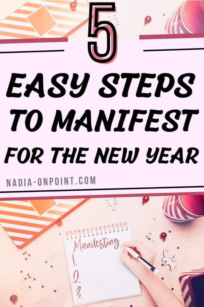 5 steps to manifest for the new year