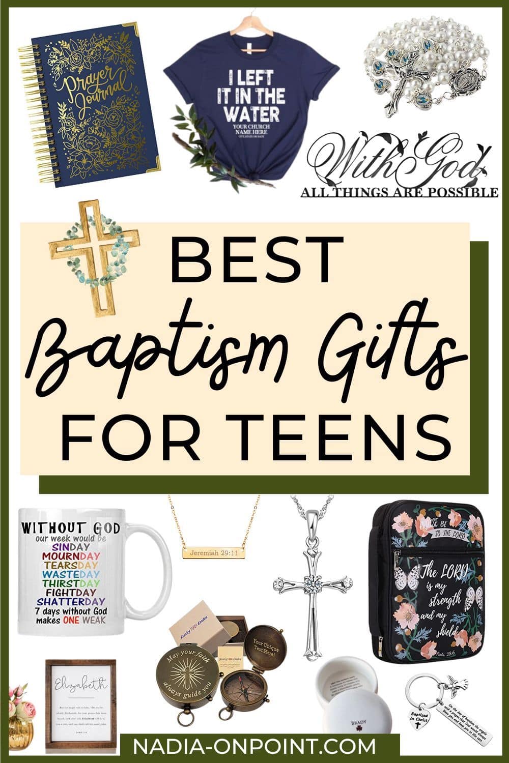 Baptism Gifts For Teens They'll Forever Cherish