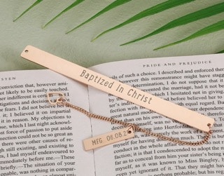Bookmark Baptism Gifts for Teens