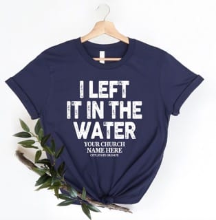 Baptism T-shirt Gifts for Teens
