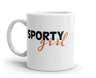 Sporty Girl Mug gift ideas