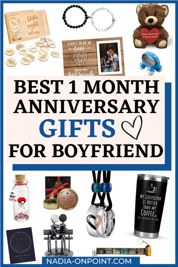 1 Month Anniversary Gifts For Boyfriend OnPoint Gift Ideas