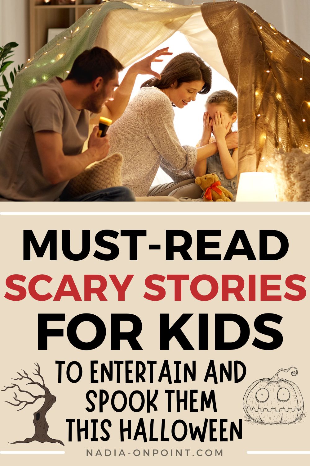 20 Scary Stories For Kids To Entertain and Spook Them