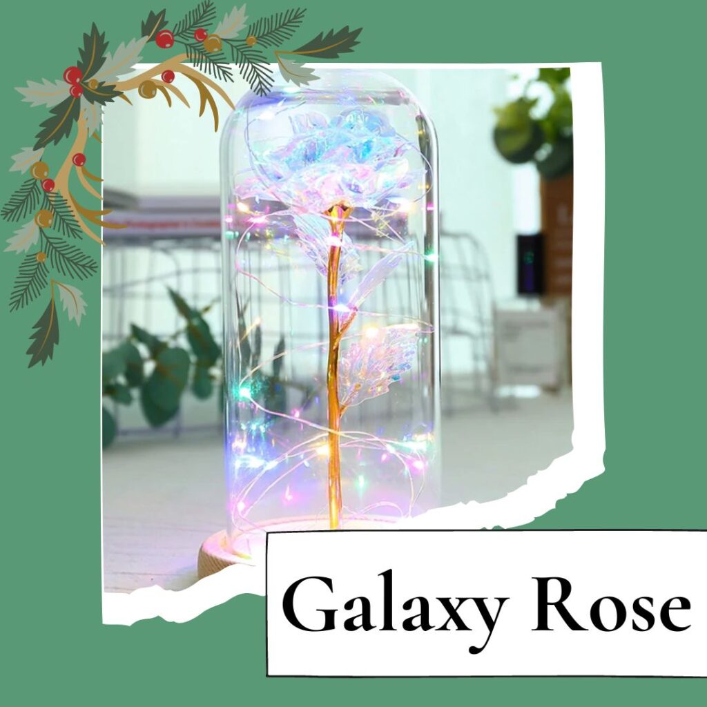 Galaxy Rose Christmas Gift