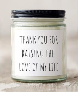 Scented Candle Gifts for Girlfriend Parents
