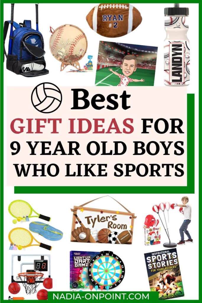 Gift Ideas for 9 year old boy who likes sports