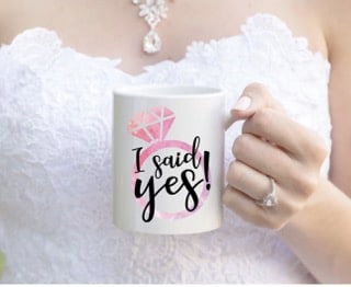 Cute Mug gift for bride