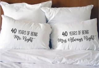 Funny Pillow Cases Gift Idea for Brides
