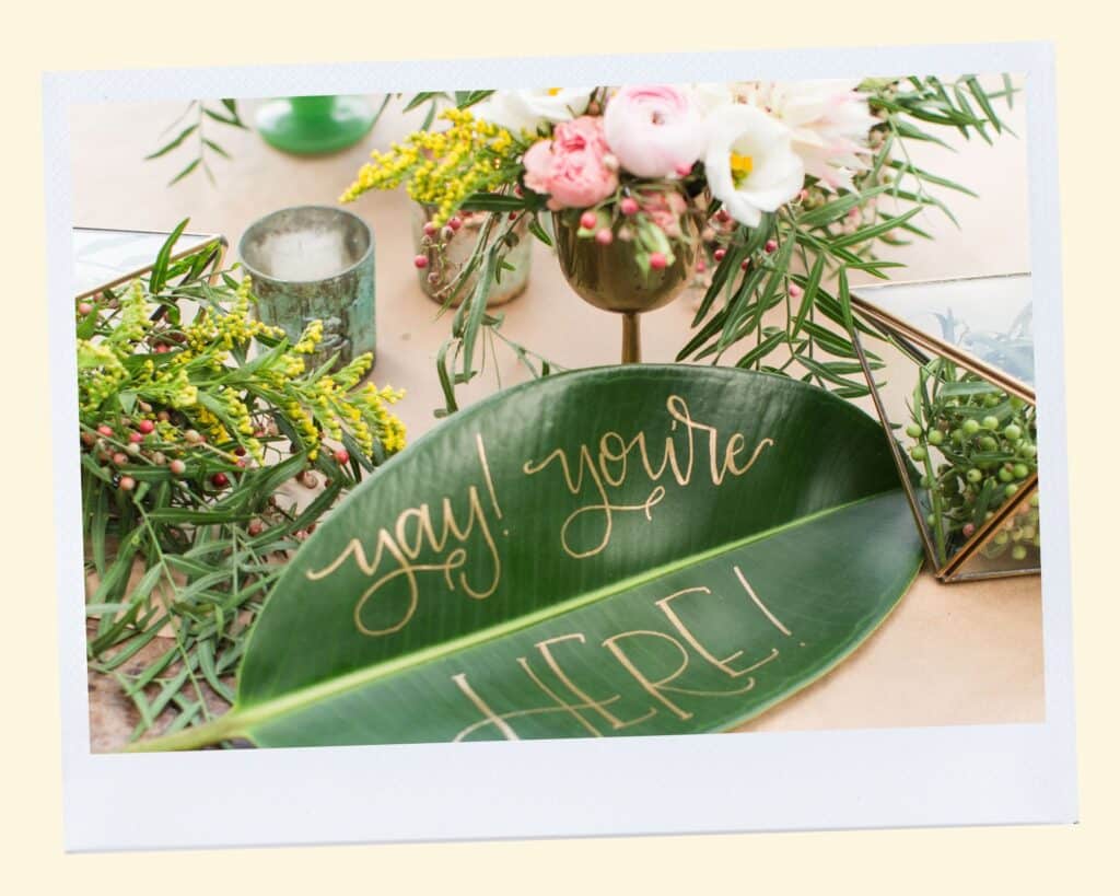Tropical decor baby shower ideas for girls