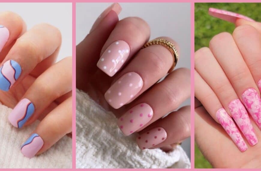 Summer Pink Nail Designs