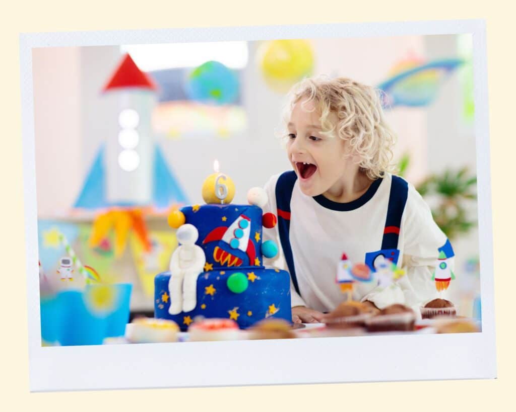 Space Birthday Party Ideas for 6 Year Old Boy