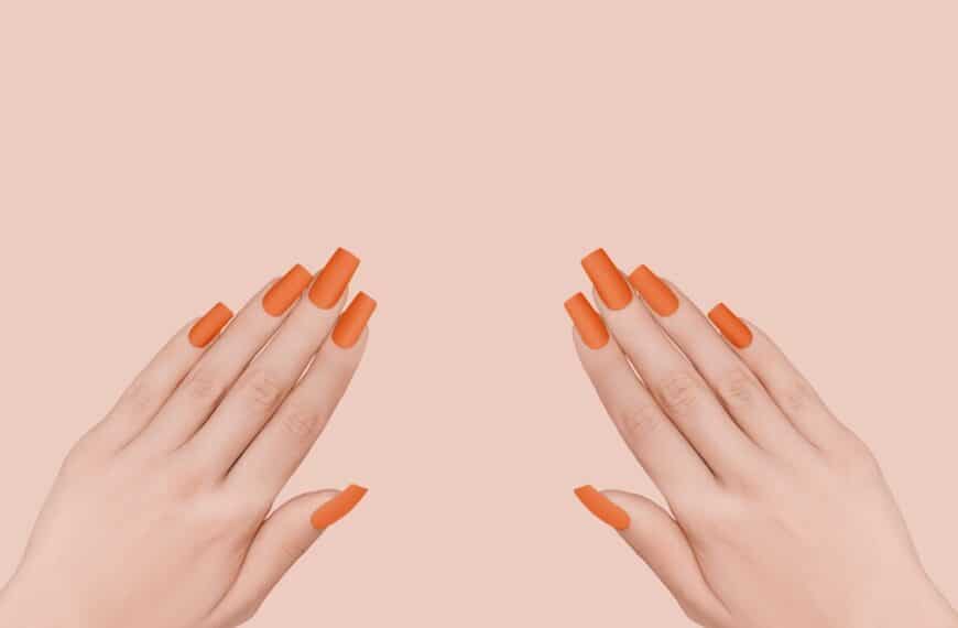 Summer Orange Nails To Brighten Your Summer Days