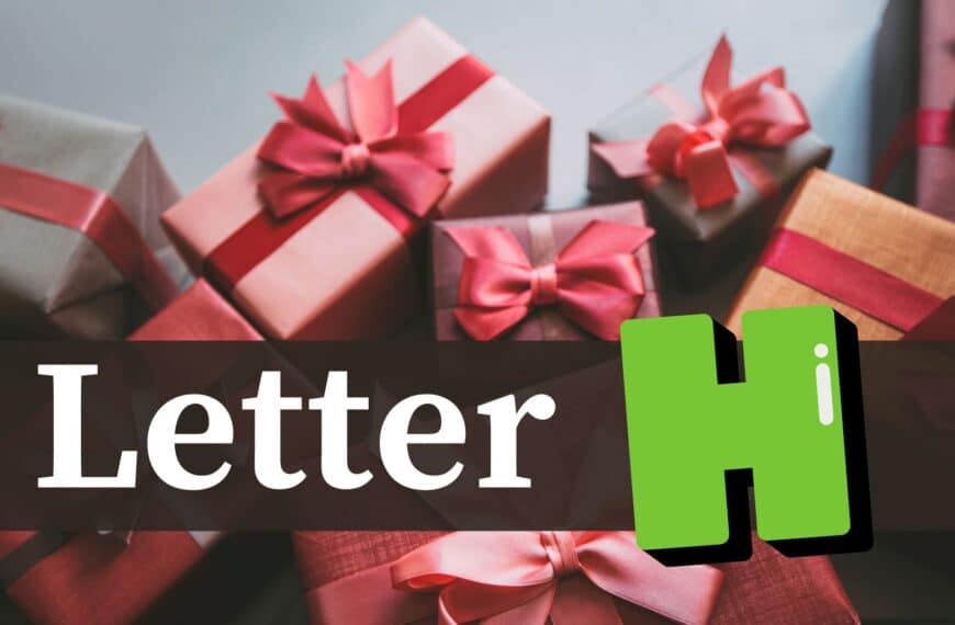 Gifts That Start with the Letter H