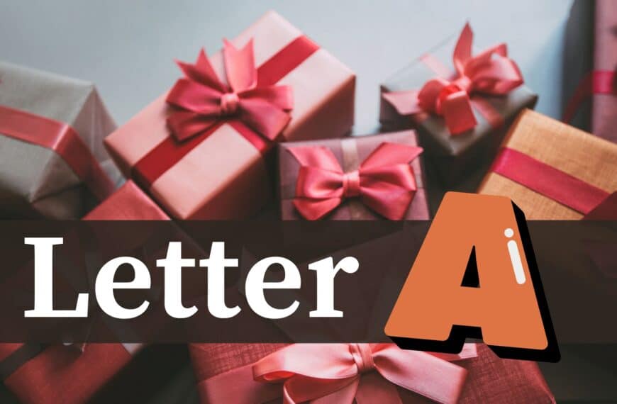 Gifts That Start with the Letter A