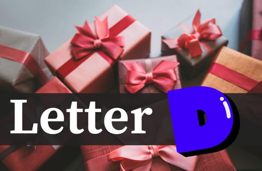 Gifts That Start With the Letter D