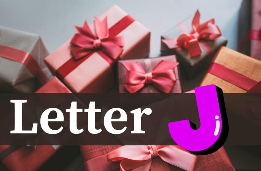 Gift Ideas That Start with the Letter J