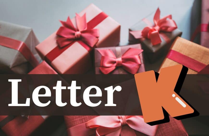 Gift Ideas That Start with the Letter K
