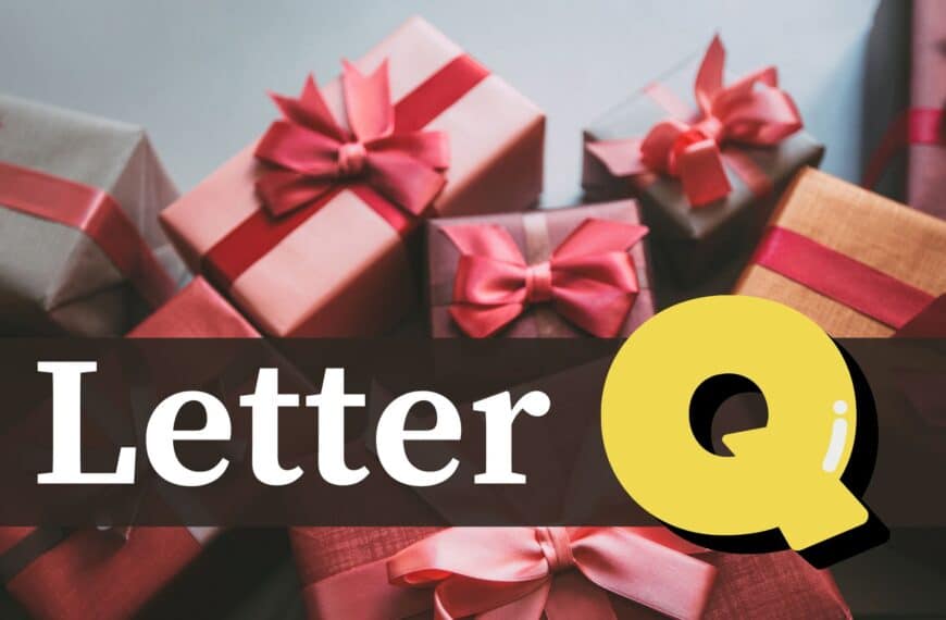 Gift Ideas That Start with the Letter Q