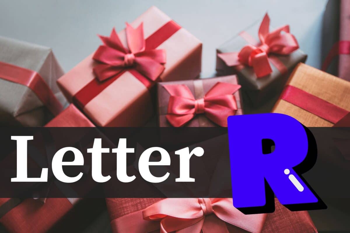Gift Ideas That Start with the Letter R