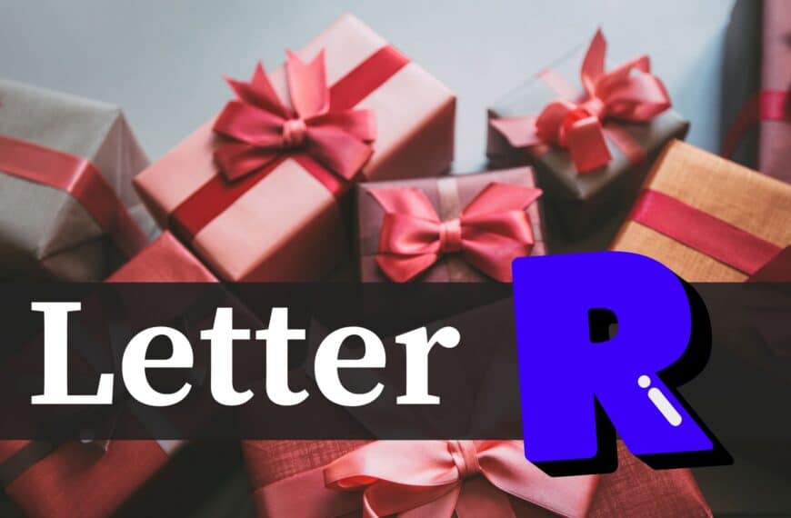 Gift Ideas That Start with the Letter R
